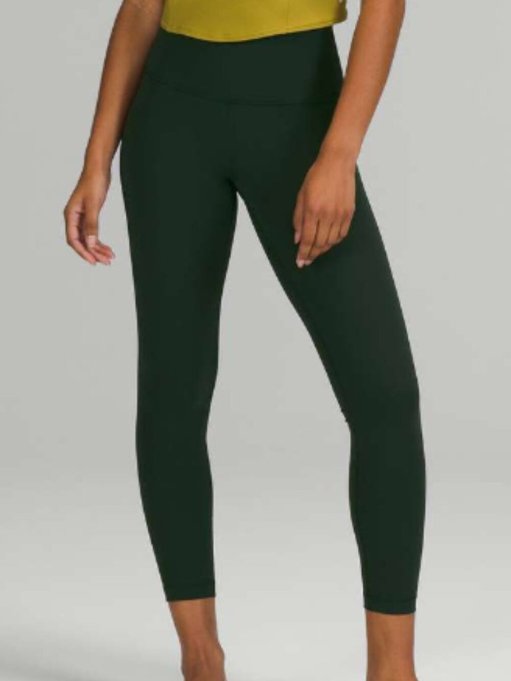Lululemon Wunder Under High-Rise Tight 25" *Luxtreme Rainforest Green NWOT 20